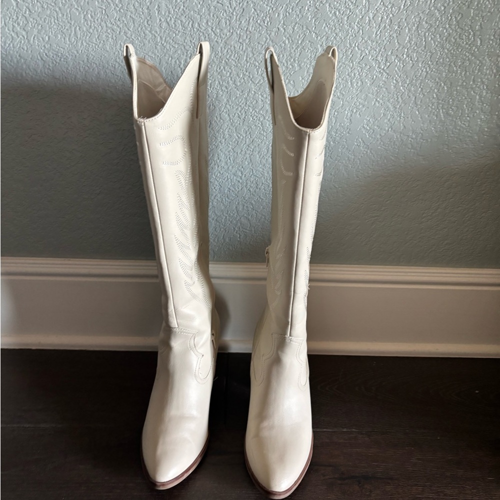 MIA  Heeled Knee-High Western Boots